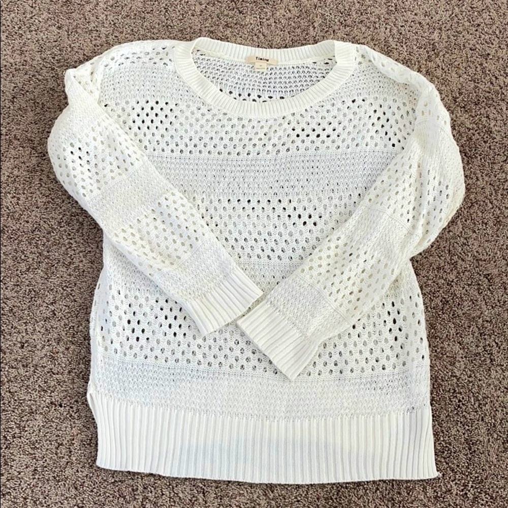 Crochet sweater